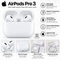 AirPods Pro 3 – Wireless Noise Cancelling Earbuds